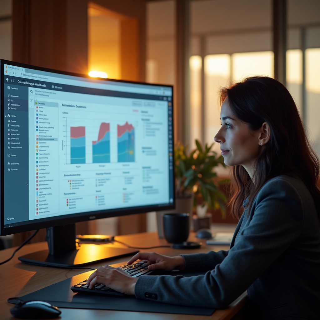 Organized digital document archive for a construction project showing structured folder hierarchy
